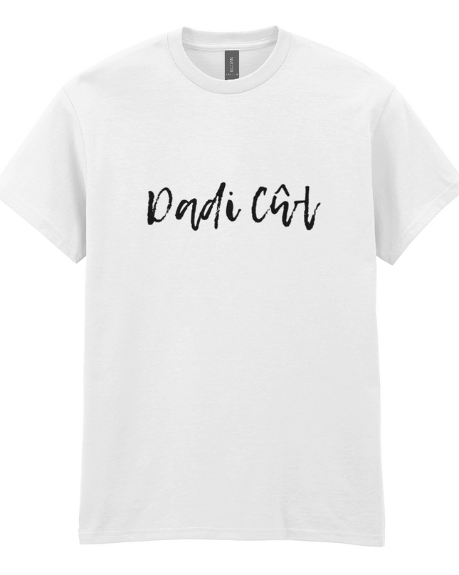 Crys T Cymraeg Dadi Cŵl | Dillad Cymraeg i Oedolion 