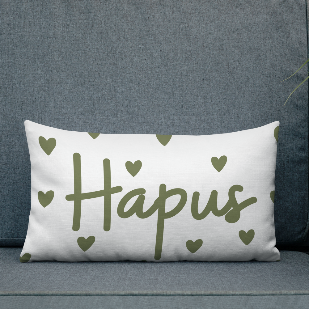Welsh themed Premium Pillow (19' x 13')