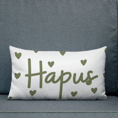 Welsh themed Premium Pillow (19' x 13')