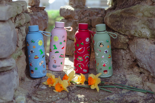 Lliwiau Cymru Stainless Steel Water Bottle – 750ml