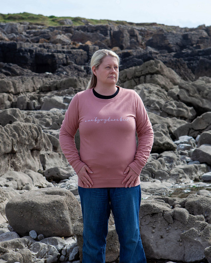 O ma' bywyd embroidered sweatshirt