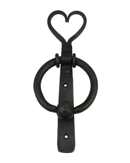 Wrought Iron Heart Door Knocker