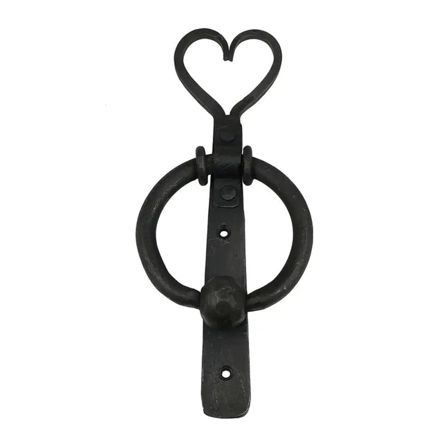 Wrought Iron Heart Door Knocker