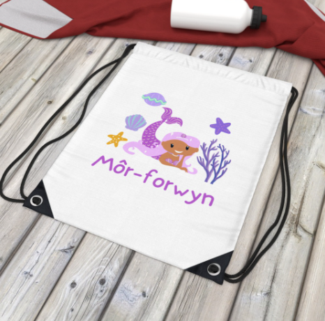 Mor-forwyn Gym Bag (Purple)