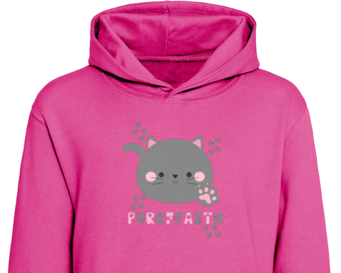 Purrffaith Child's Hoodie