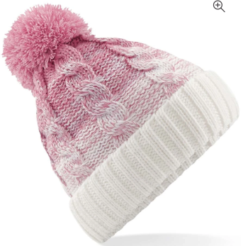 gorjys! Embroidered PomPom Beanie Hat