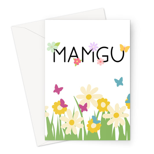 Mamgu Greeting Card | Cerdyn Mamgu