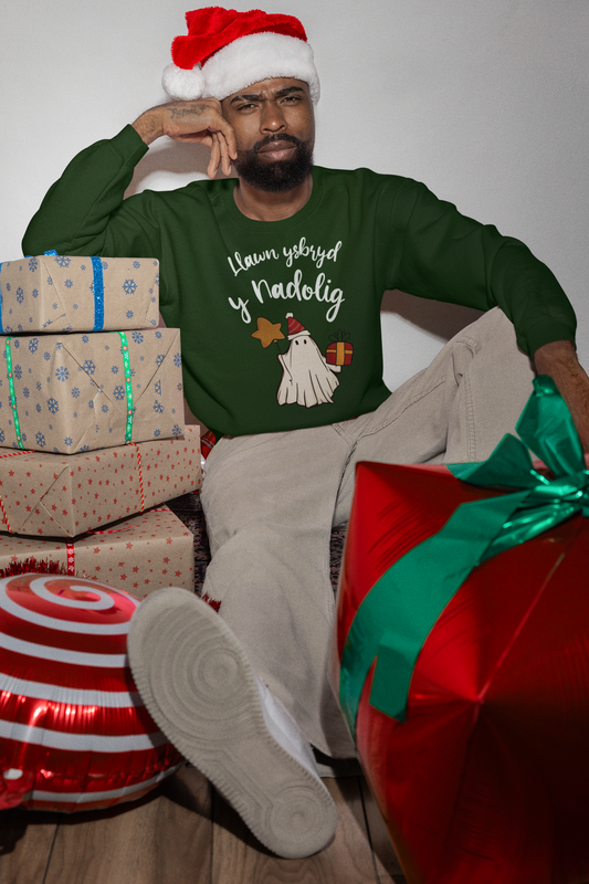 ‘Ysbryd y Nadolig - Welsh Christmas Sweatshirt