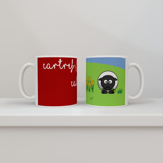 Set of 2 Welsh Themed Mugs