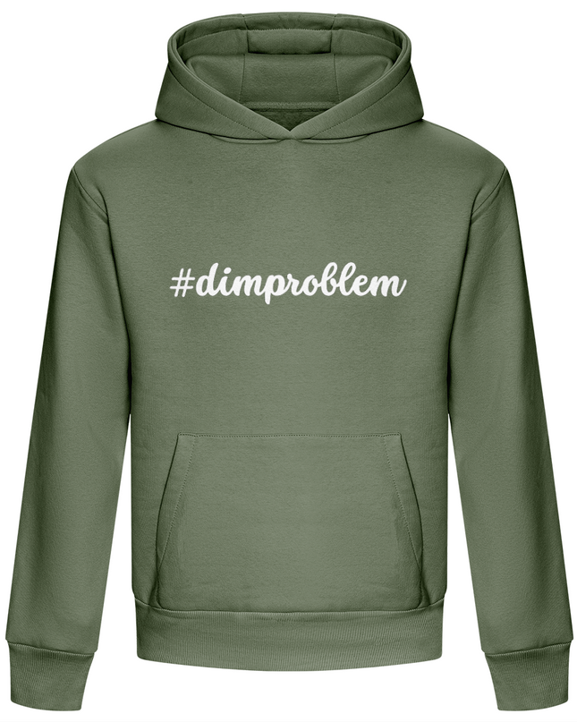 #dimproblem Unisex Embroidered Premium Hoodie