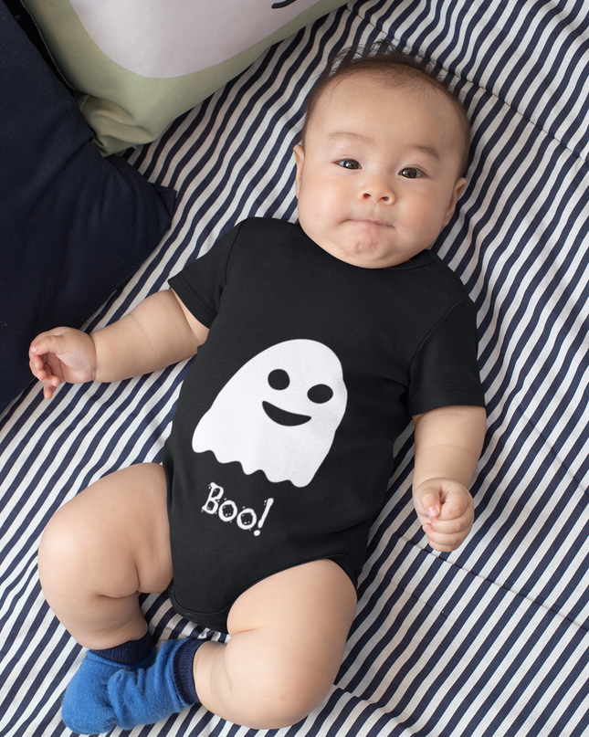 Boo! Ysbryd Welsh language Bodysuit | Welsh Babygrow