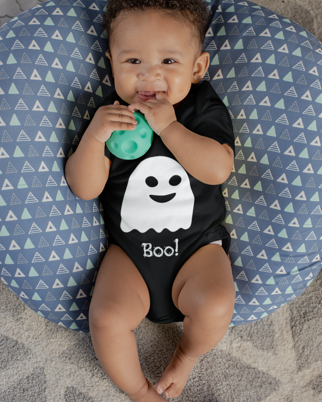 Boo! Ysbryd Welsh language Bodysuit | Welsh Babygrow