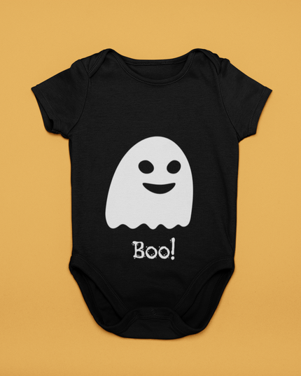 Boo! Ysbryd Welsh language Bodysuit | Welsh Babygrow