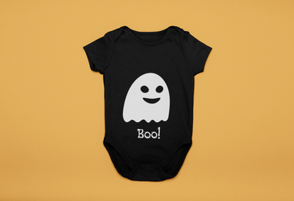 Ystyr geiriau: Boo! Ysbryd Welsh language Bodysuit | Babi Cymreig