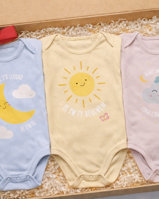 Welsh Baby Gift Set - Welsh Words of Love