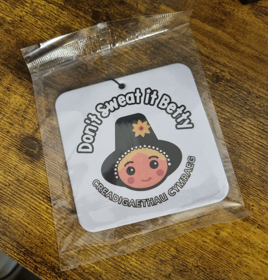 Don't Sweat it Betty Hanging Air Freshner