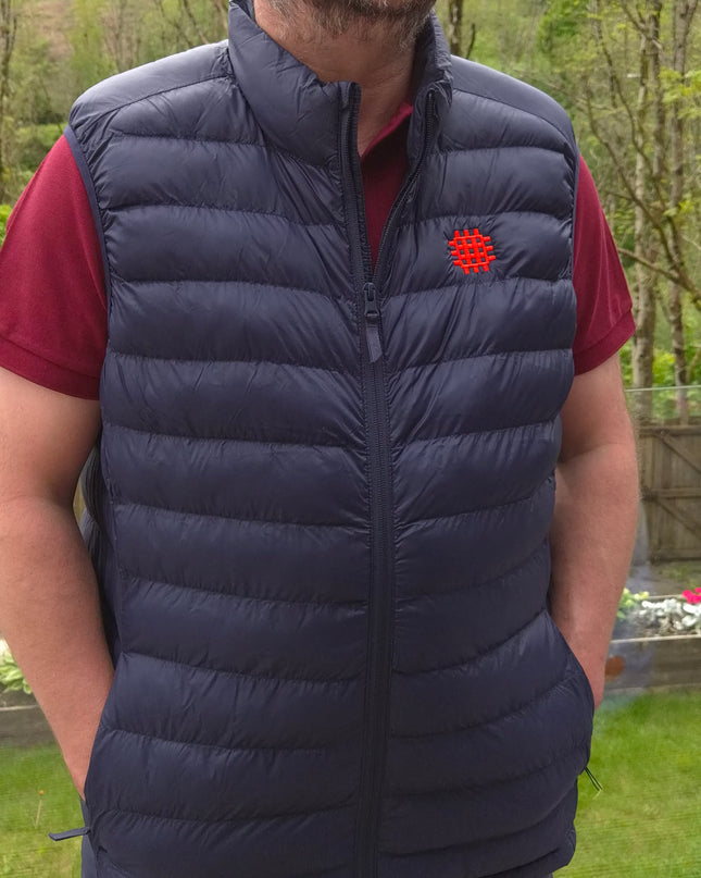 Gwead Men's Embroidered Bodywarmer