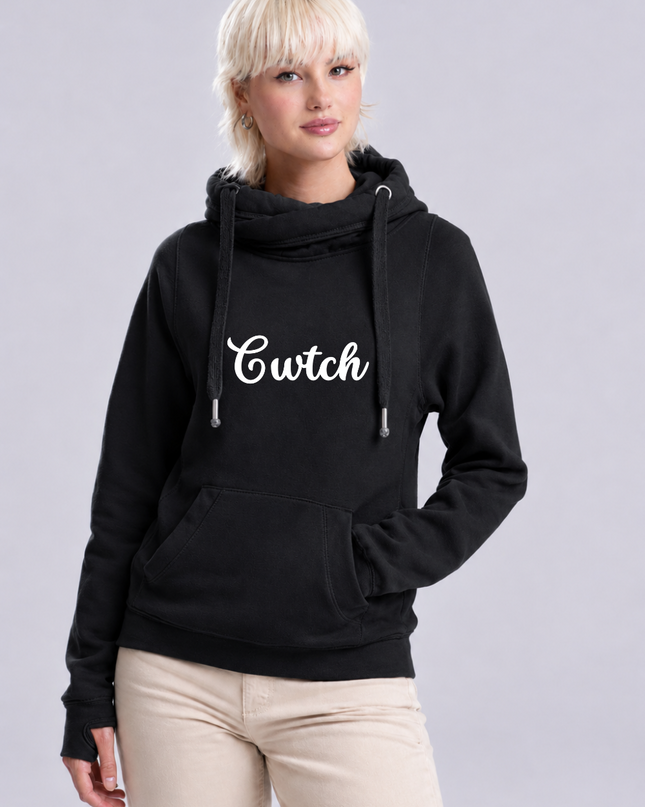 Cwtch Premium Cross-neck Hoodie
