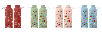 Potel Dŵr Dur Di-staen Lliwiau Cymru – 750ml