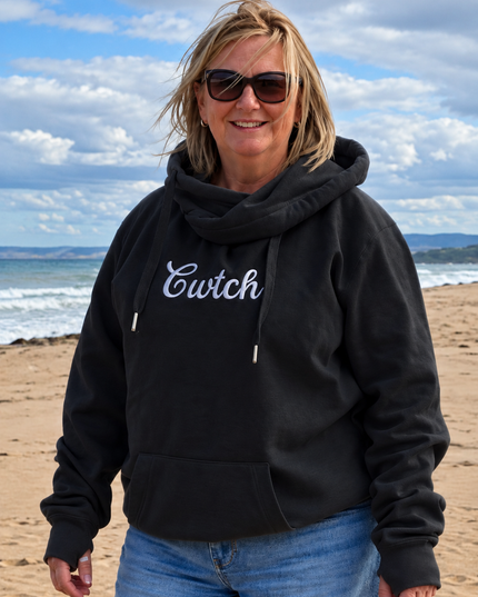 Cwtch Premium Cross-neck Hoodie
