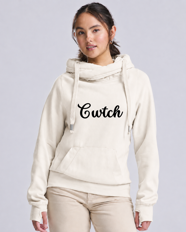 Cwtch Premium Cross-neck Hoodie