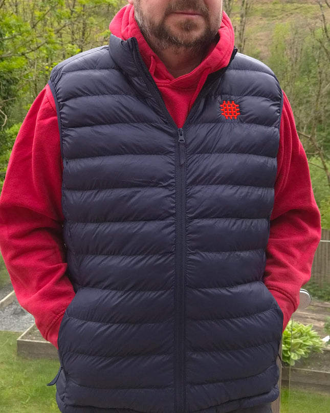Gwead Men's Embroidered Bodywarmer