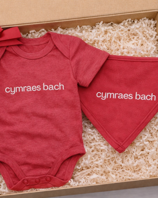 Welsh Baby Gift Set - Cymraes Bach