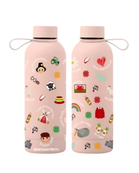 Lliwiau Cymru Stainless Steel Water Bottle