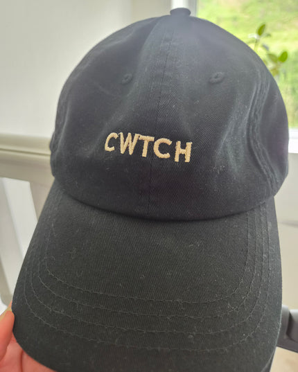 Cwtch Welsh embroidered baseball cap