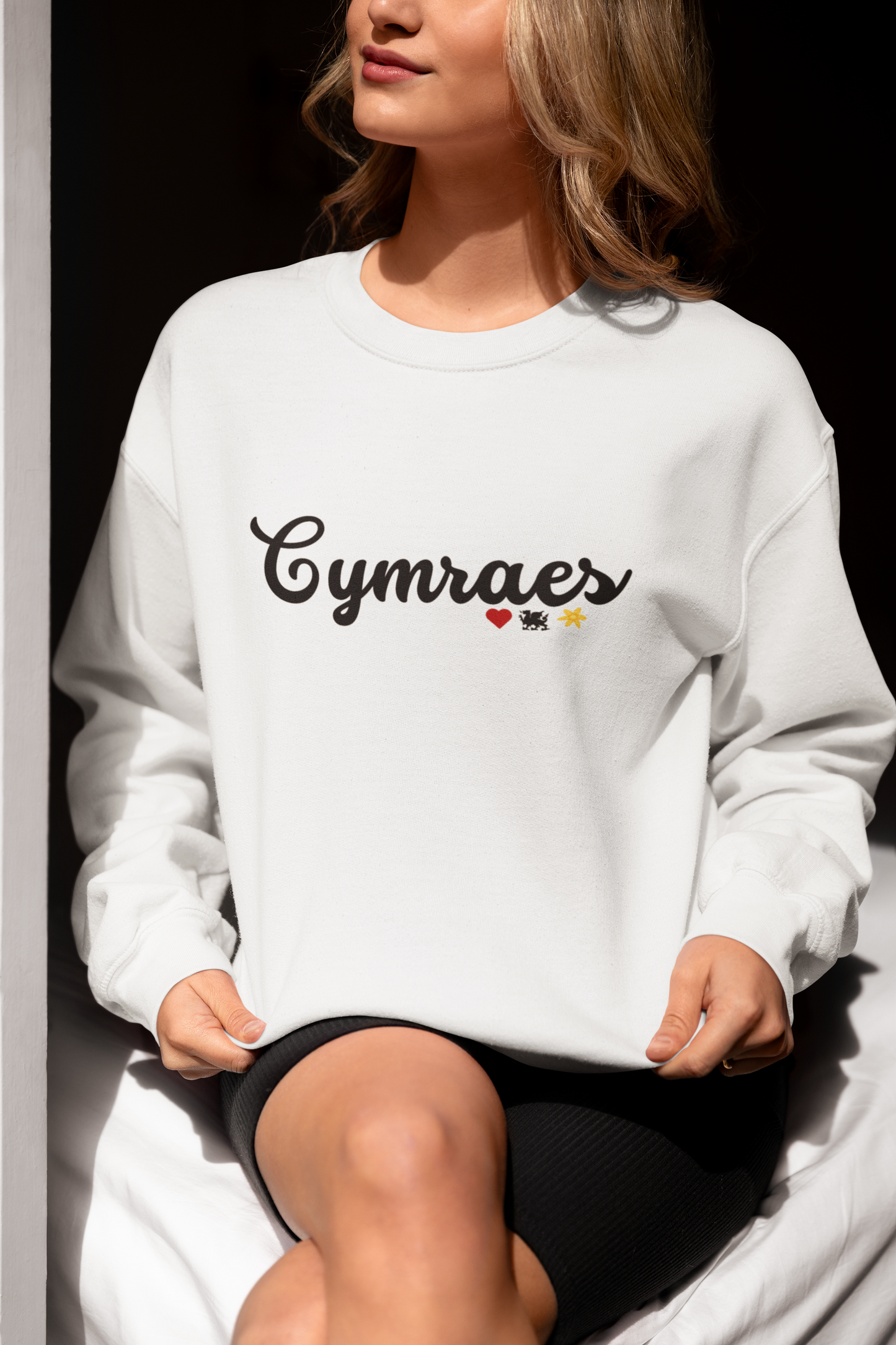 Cymraes Embroidered Sweatshirt