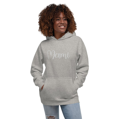 Mami Welsh Embroidered Hoodie | Welsh Adult Clothing