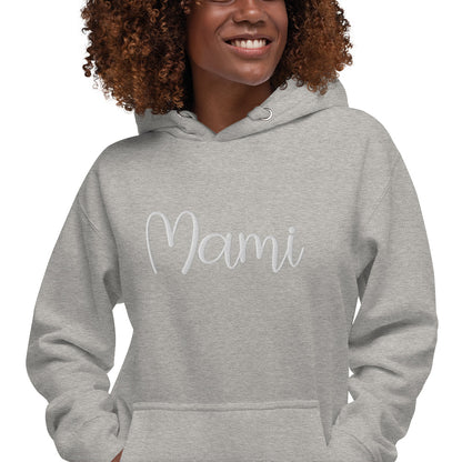 Mami Welsh Embroidered Hoodie | Welsh Adult Clothing