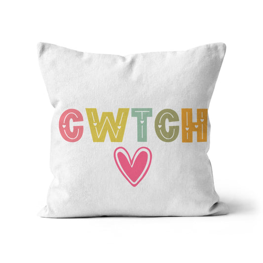Cwtch Cushion | Welsh Homeware